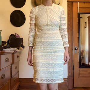 COPY - Bohme long sleeve midi boho dress